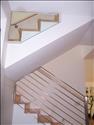 Satin Stailess steel bar guardrail with Wood Handrail knollwood 003.jpg