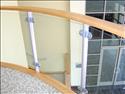 Powder coated steel glass rail wood caprail STA70781.JPG